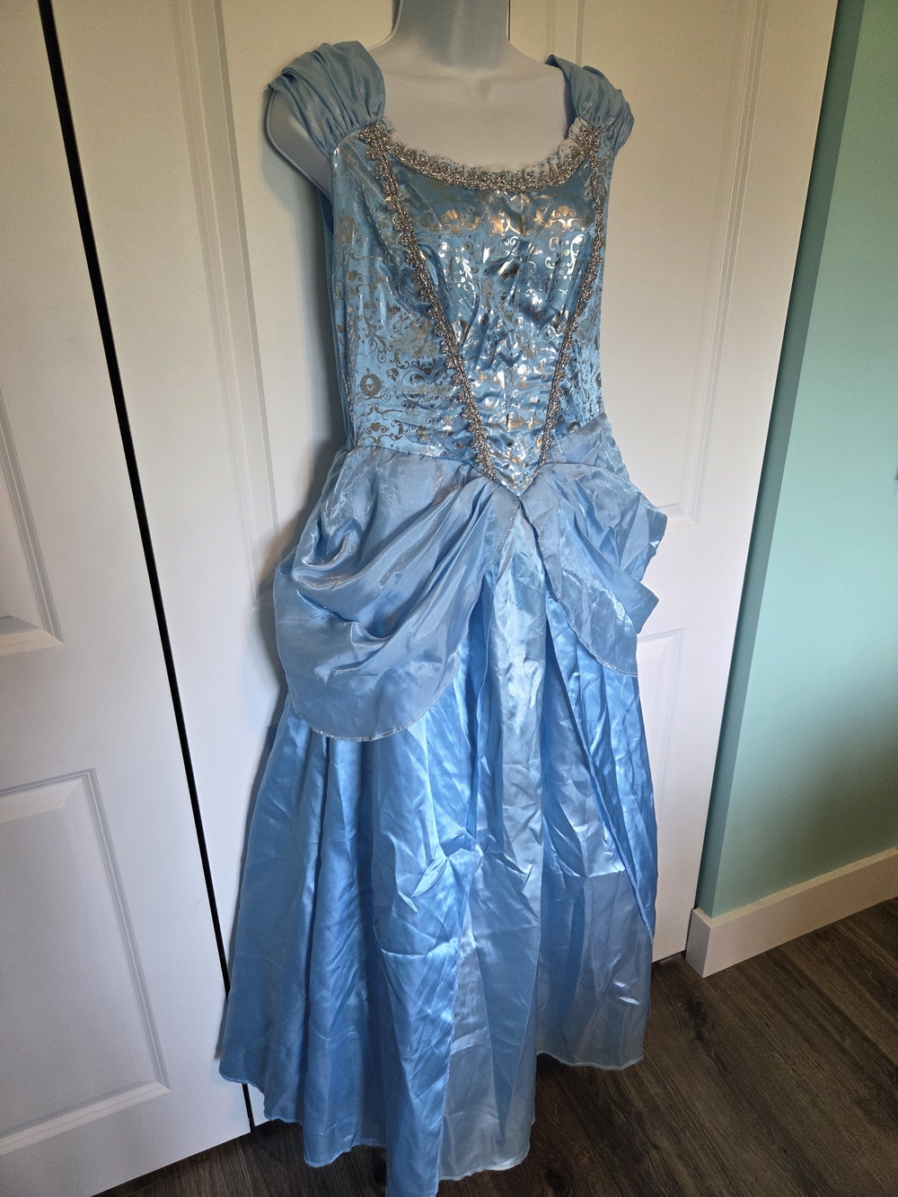 Women's Cinderella Princess Costume Dress - Picture 5 of 8